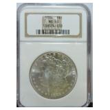1886 Morgan dollar NGC MS65