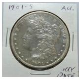 1901-S Morgan dollar AU