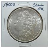 1900-S Morgan dollar Ch AU