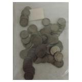 Lot of 84 Liberty nickels