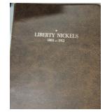 Liberty nickel album 1883-1912, 21 coins