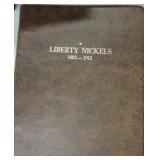 Liberty nickel album 1883-1912, 21 coins