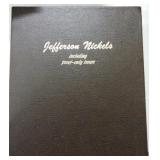 BU Jefferson nickel album 1938-2005 with