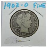 1902-O Barber half F