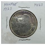 1923 Monroe Doctrine half MS63