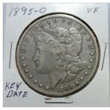 1895-O Morgan dollar VF