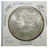 1880-CC Morgan dollar MS63