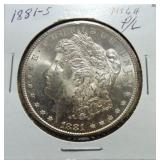 1881-S Morgan dollar MS64PL