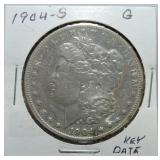 1904-S Morgan dollar G