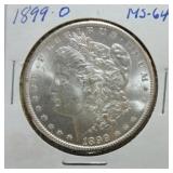 1899-O Morgan dollar MS64