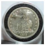 1878-S Trade dollar AU