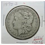 1895-S Morgan dollar