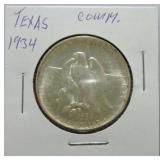 1934 Texas half MS64