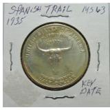 1935 Spanish Trail half MS63