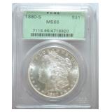 1880-S Morgan dollar PCGS MS65