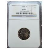 1954 Jefferson nickel NGC PF65