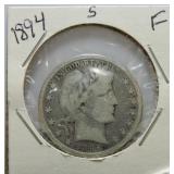 1894-S Barber half F