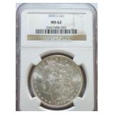 1898-S Morgan dollar NGC MS62