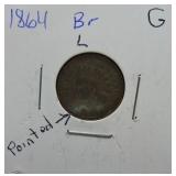 1964-L Indian cent G
