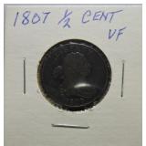 1807 half cent VF