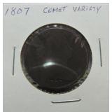 1807 large cent Comet variety