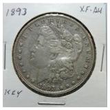 1893 Morgan dollar