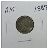 1887 three cent nickel