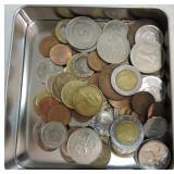 Lot of foreign coins