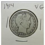 1914 Barber half VG