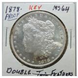 1878 Morgan dollar MS64PL