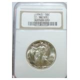 1943 Walking Liberty half NGC MS65