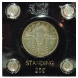 1927 Standing Liberty quarter BU