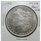 1880 Morgan dollar MS64PL