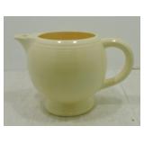 Vintage Fiesta ice lip pitcher, ivory