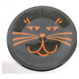 Fiesta Post 86 black cat 10 1/2" plate