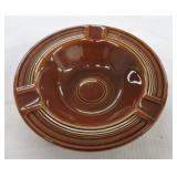 Vintage Fiesta ashtray, amberstone