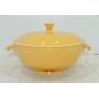 Vintage Fiesta casserole, yellow