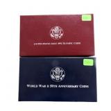 1992 Barcelona Olympics silver dollar and clad