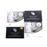 2 - 2019 50 Anniversary Kennedy 2 coin unc set &