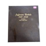 Complete BU set of Jefferson nickels in