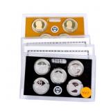 2011 & 2012 silver proof Nat