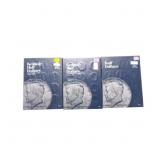 Set of Kennedy half dollars 1964-1993; 2 - 90%,