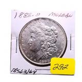 1883O Morgan silver dollar MS63/64
