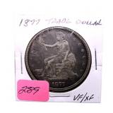 1877 Trade dollar VF/XF