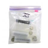 Bag of 130 silver Jefferson war nickels