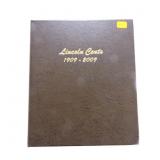 Complete better grade set of Lincoln cents in