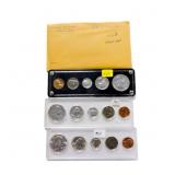 1961, 1962, 1963, 1964 silver proof sets