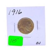 1916 Buffalo nickel BU