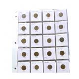 Folder of 54 better date/grade Lincoln wheat