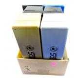 6 - PCGS certified coin storage containers